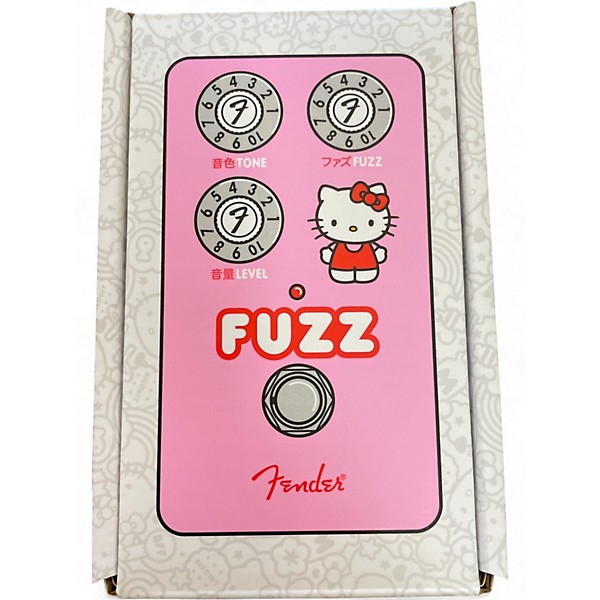 Used Fender hello kitty fuzz Effect Pedal