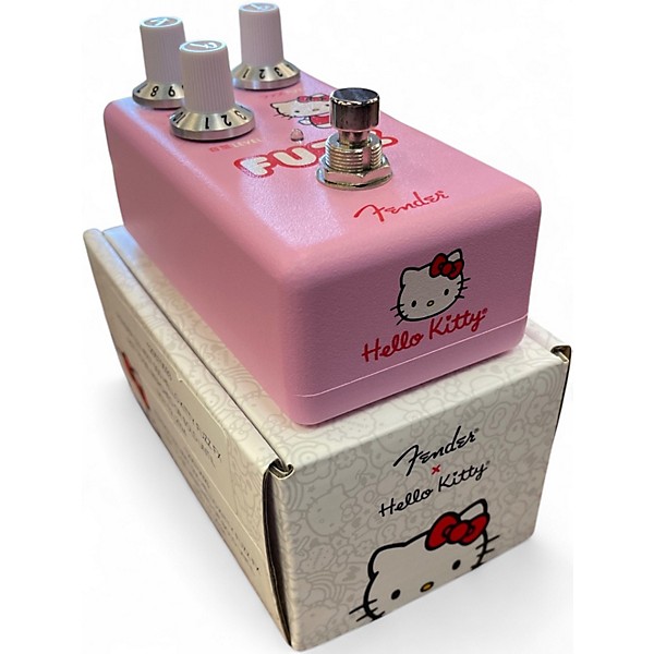Used Fender hello kitty fuzz Effect Pedal