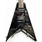 Used Dean Dave Mustaine Signature V Black Solid Body Electric Guitar
