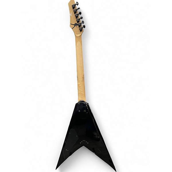 Used Dean Dave Mustaine Signature V Black Solid Body Electric Guitar