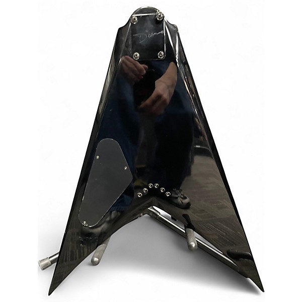 Used Dean Dave Mustaine Signature V Black Solid Body Electric Guitar