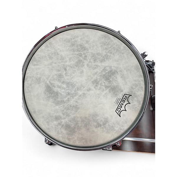 Used Barton Drums 3 Piece 3pc drumkit satin chocolate Drum Kit