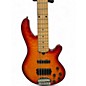 Used Lakland 55-02 Skyline Series 5 String Honey Sunburst Electric Bass Guitar