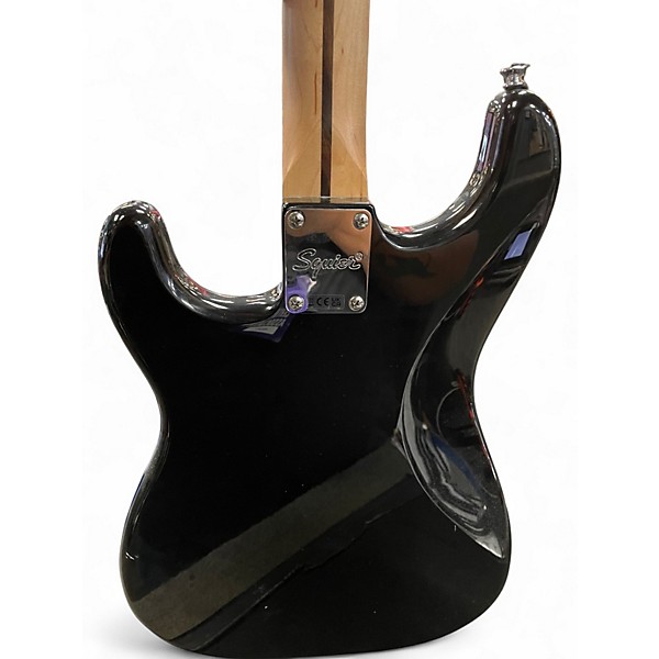 Used Squier Sonic Stratocaster Black Solid Body Electric Guitar