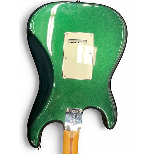 Used Fender player ii stratocaster British Racing Green Solid Body Electric Guitar