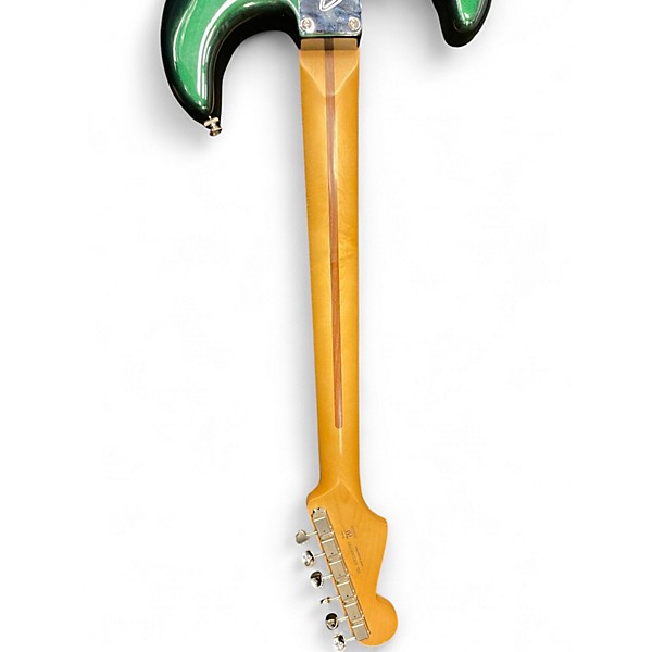 Used Fender player ii stratocaster British Racing Green Solid Body Electric Guitar