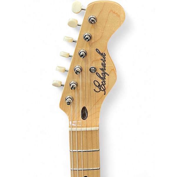 Used Echopark ECHOCASTER DELUXE VINTAGE WHITE Solid Body Electric Guitar