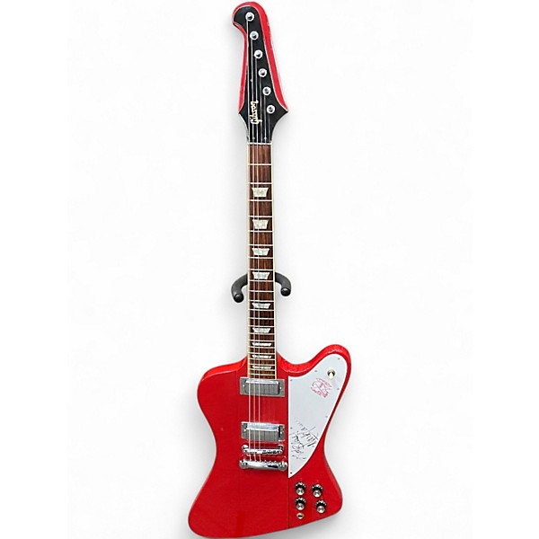 Vintage 1990 Gibson FIREBIRD RED Solid Body Electric Guitar