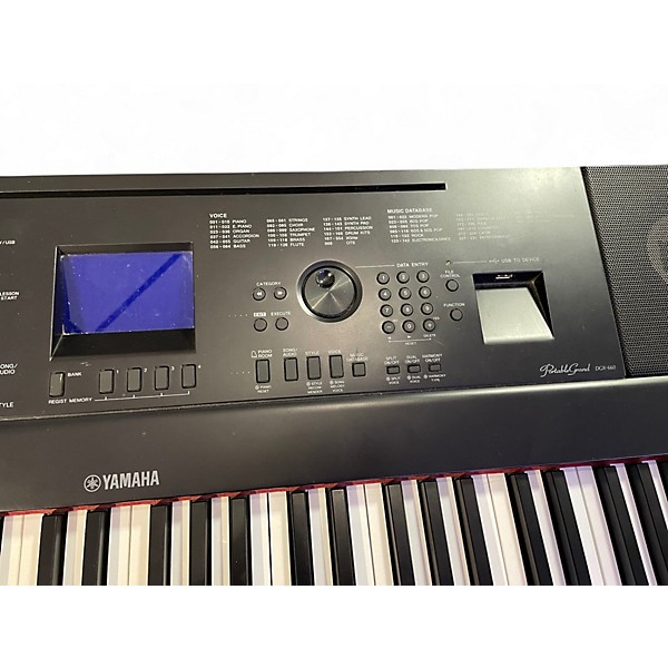Used Yamaha DGX660 Portable Keyboard
