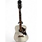 Used Epiphone Dove Pro Alpine White Acoustic Electric Guitar thumbnail
