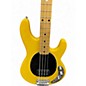 Used Sterling by Music Man Stingray 4 Yellow Electric Bass Guitar