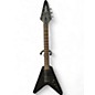 Used 2002 Epiphone MIK Flying V Black Solid Body Electric Guitar thumbnail