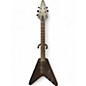 Used 2002 Epiphone MIK Flying V Black Solid Body Electric Guitar