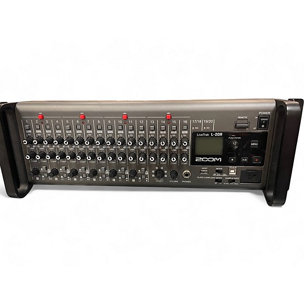 Used Zoom LIVETALK L-20R Digital Mixer