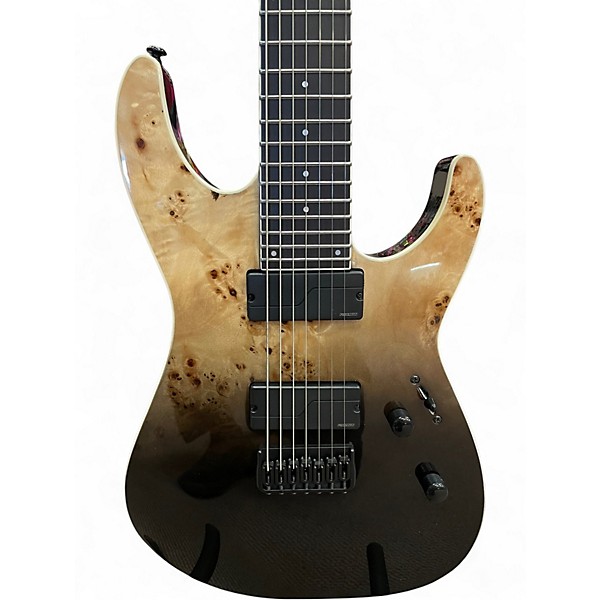 Used Ltd M-1007 BLACK FADE Solid Body Electric Guitar