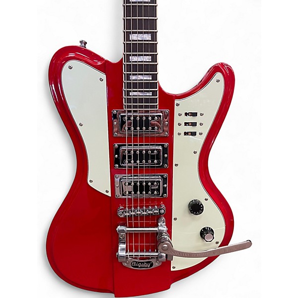 Used Schecter Guitar Research Ultra III VINTAGE RED Solid Body Electric Guitar