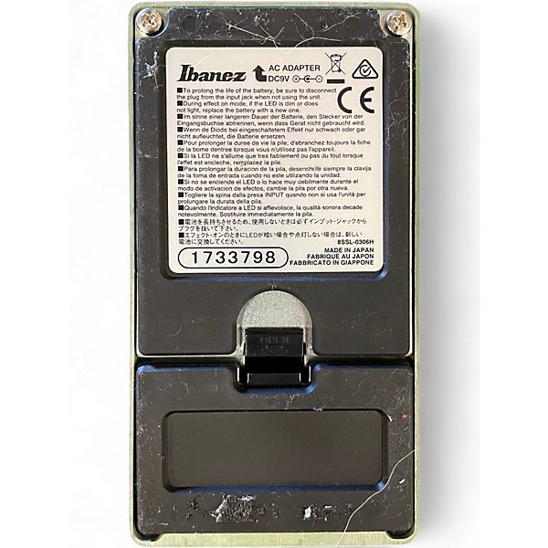 Used Ibanez TS9 Tube Screamer Distortion Effect Pedal