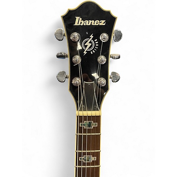 Used Ibanez AFS75TD Artcore Silver Hollow Body Electric Guitar