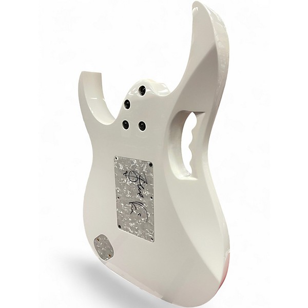 Used 1999 Ibanez JEM7V Steve Vai Signature Olympic White Solid Body Electric Guitar