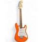 Used Squier Mini Affinity Stratocaster Orange Electric Guitar thumbnail
