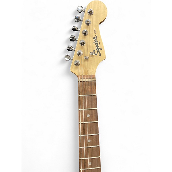 Used Squier Mini Affinity Stratocaster Orange Electric Guitar