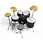 Used Bcp 5 Piece Drum Set Red to Black Fade Drum Kit