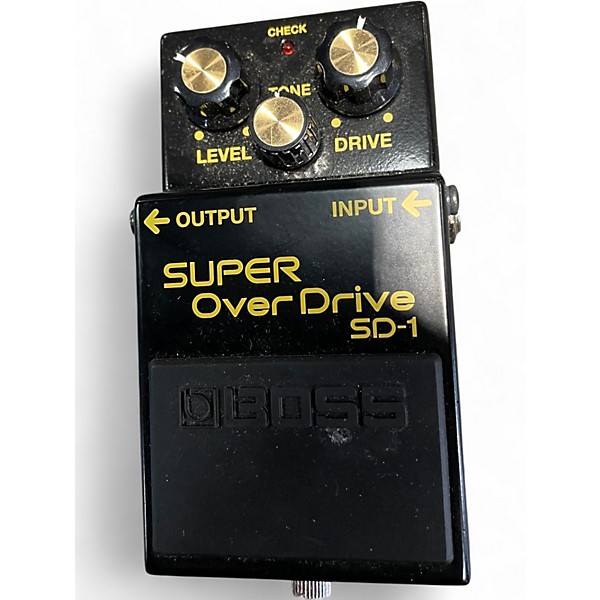 Used BOSS SD1 Super Overdrive Effect Pedal