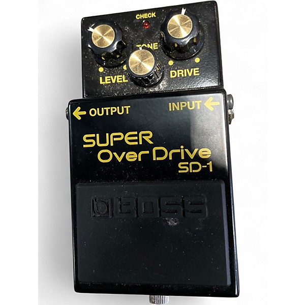 Used BOSS SD1 Super Overdrive Effect Pedal