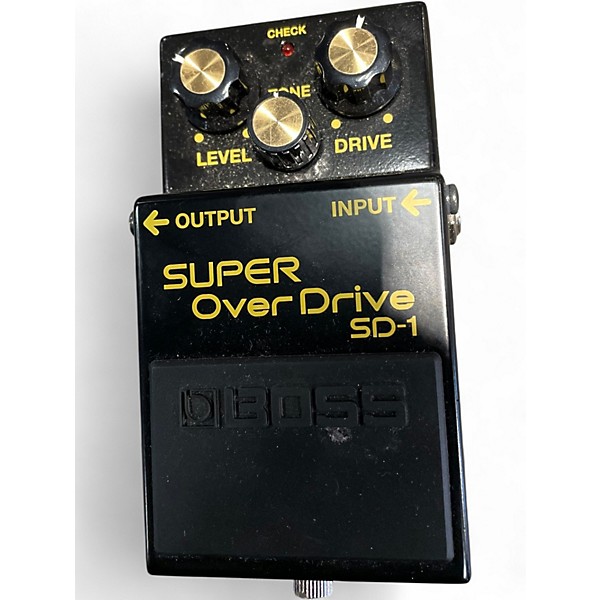 Used BOSS SD1 Super Overdrive Effect Pedal