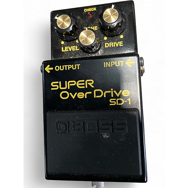 Used BOSS SD1 Super Overdrive Effect Pedal