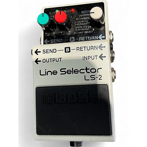 Used BOSS LS2 Line Selector Pedal