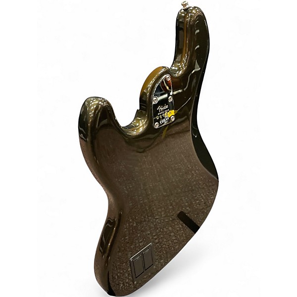 Used Fender American Ultra Jazz Bass Texas Tea Electric Bass Guitar