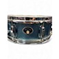 Used TAMA 14X5.5 Silverstar Snare blue sparkle Drum thumbnail