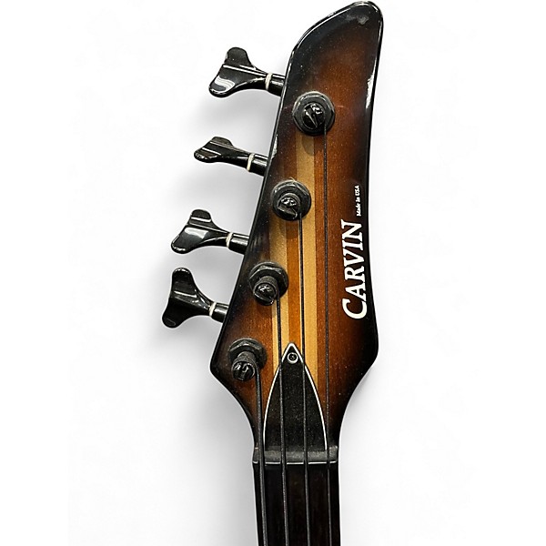 Used Carvin LB70P 2 Color Sunburst Electric Bass Guitar