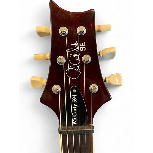 Used PRS SE Singlecut McCarty 594 Standard Tobacco Burst Solid Body Electric Guitar