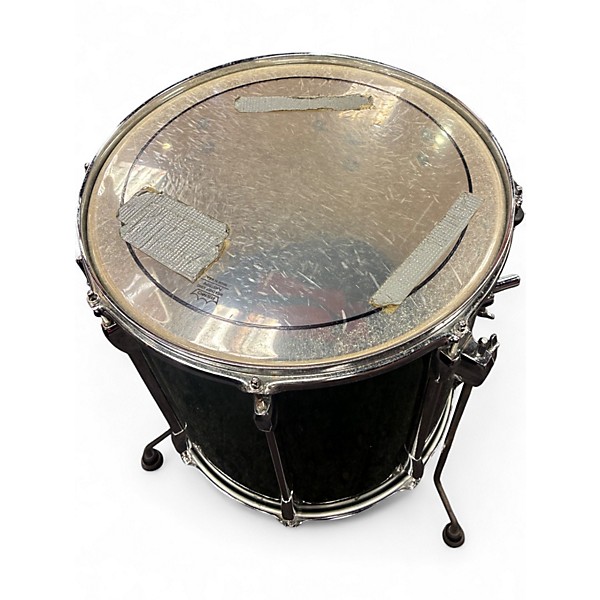 Used Pearl Export 6 Piece Pearl Export Kit Green Drum Kit