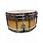 Used Trixon 14in DUAL HOOP SNARE EASTERN YELLOW BIRCH Drum