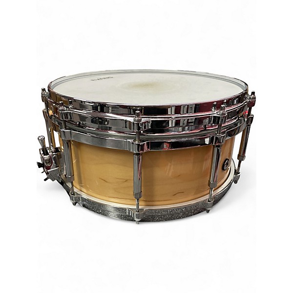 Used Trixon 14in DUAL HOOP SNARE EASTERN YELLOW BIRCH Drum