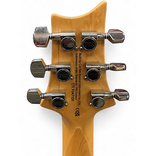 Used PRS SE Custom 24 Turquoise Solid Body Electric Guitar