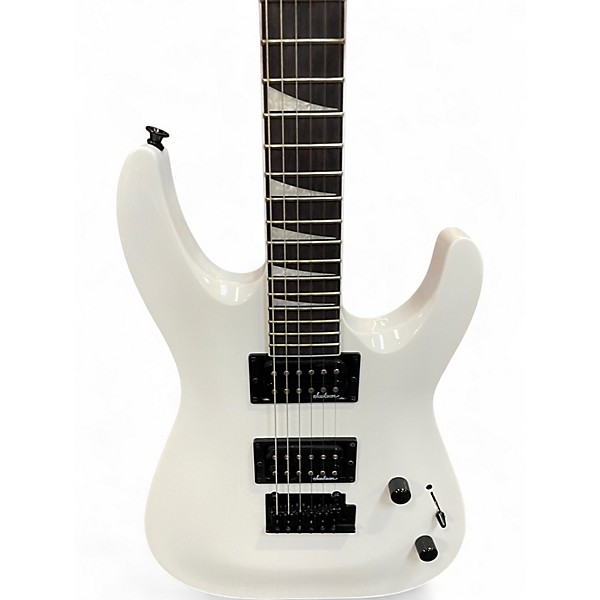 Used Jackson JS22 Dinky Snow White Solid Body Electric Guitar