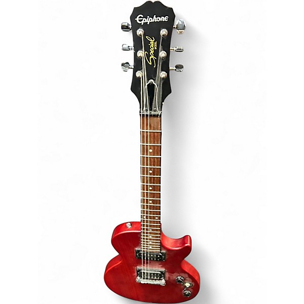 Used Epiphone Les Paul Special red Solid Body Electric Guitar