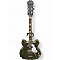 Used Epiphone Casino Worn Olive Drab Hollow Body Electric Guitar thumbnail