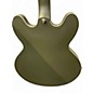 Used Epiphone Casino Worn Olive Drab Hollow Body Electric Guitar