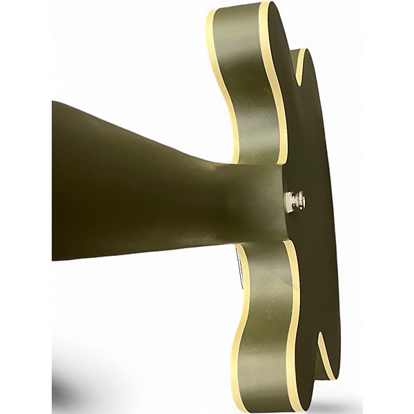 Used Epiphone Casino Worn Olive Drab Hollow Body Electric Guitar