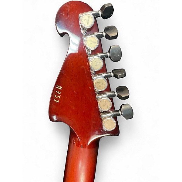 Used Knaggs Severn Tier 2 FIRE BURGUNDY Solid Body Electric Guitar