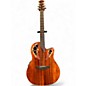 Used Ovation CE44P Celebrity Series Elite Plus Mid-Depth Figured Koa Acoustic Electric Guitar thumbnail