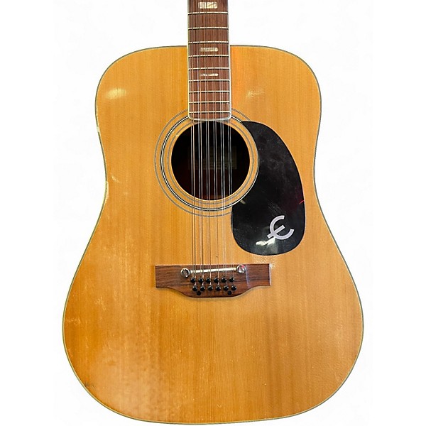 Used 1980s Epiphone FT365 Natural 12 String Acoustic Guitar