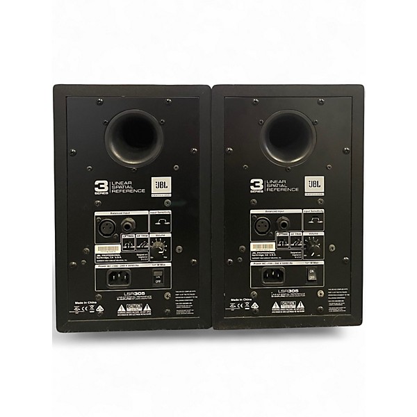 Used JBL LSR305 Pair Powered Monitor