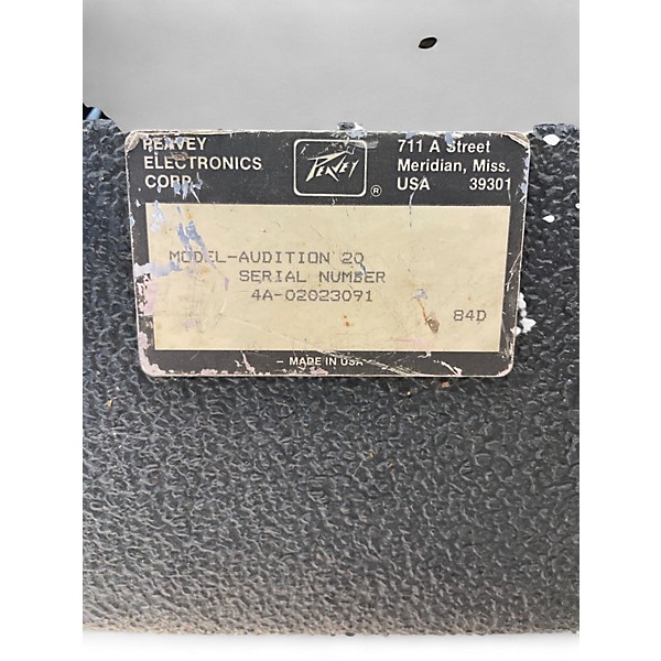 Used Peavey Audition 20 Guitar Combo Amp