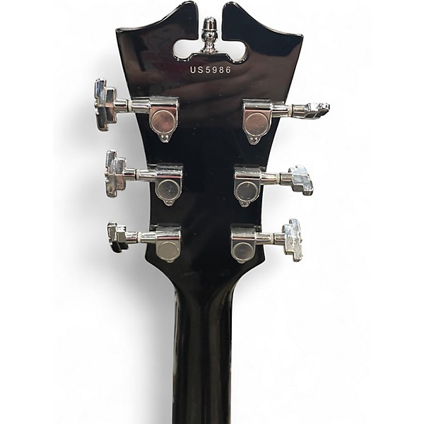 Used D'Angelico Premier  Black Hollow Body Electric Guitar